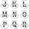 imageCustom Monogram Stamp  with 5cc Ink Bottle A43