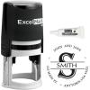 imageCustom Monogram Stamp  with 5cc Ink Bottle A43