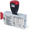 imageExcelMark 12 Phrase Dater Rubber Stamp