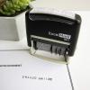 imageExcelMark 12 Phrase SelfInking Date Stamp  2quot x 14quot Impression  Black Ink 7817