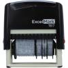 imageExcelMark 12 Phrase SelfInking Date Stamp  2quot x 14quot Impression  Black Ink 7817