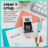 imageExcelMark 1822 Self Inking Date Stamp  Perfect for Shipping Receiving Expiration and Due Dates Black Ink Violet MountGray Mount