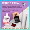 imageExcelMark 1822 Self Inking Date Stamp  Perfect for Shipping Receiving Expiration and Due Dates Black Ink Violet MountPeach Mount