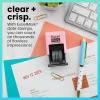 imageExcelMark 1822 Self Inking Date Stamp  Perfect for Shipping Receiving Expiration and Due Dates Black Ink Violet MountPink Mount