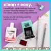 imageExcelMark 1822 Self Inking Date Stamp  Perfect for Shipping Receiving Expiration and Due Dates Black Ink Violet MountSeafoam Mount