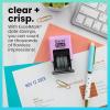 imageExcelMark 1822 Self Inking Date Stamp  Perfect for Shipping Receiving Expiration and Due Dates Black Ink Violet MountViolet Mount