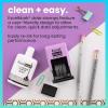 imageExcelMark 1822 Self Inking Date Stamp  Perfect for Shipping Receiving Expiration and Due Dates Black Ink Violet MountViolet Mount
