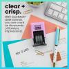 imageExcelMark 1822 Self Inking Date Stamp  Perfect for Shipping Receiving Expiration and Due Dates Black Ink Violet MountViolet Mount