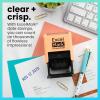 imageExcelMark 2445 Date Stamp  Perfect for Shipping Receiving Expiration and Due Dates Black Ink Pink MountBlue Ink