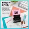 imageExcelMark 2445 Date Stamp  Perfect for Shipping Receiving Expiration and Due Dates Black Ink Pink MountRed Ink
