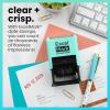 imageExcelMark 2445 Date Stamp  Perfect for Shipping Receiving Expiration and Due Dates Black Ink Pink MountRed Ink