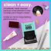 imageExcelMark 2445 Date Stamp  Perfect for Shipping Receiving Expiration and Due Dates Black Ink Pink MountRed Ink