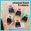 imageExcelMark 2445 Date Stamp  Perfect for Shipping Receiving Expiration and Due Dates Black Ink Pink MountRed Ink