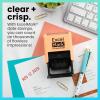 imageExcelMark 2445 Date Stamp  Perfect for Shipping Receiving Expiration and Due Dates Black Ink Pink MountRed Ink