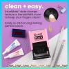 imageExcelMark 2445 Date Stamp with Text  Blue and Red Ink Violet Mount EmailedPink Mount