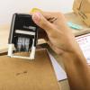imageExcelMark 7820 SelfInking Rubber Date Stamp  Great for Shipping Receiving Expiration and Due Dates Black InkBlack Ink