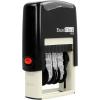 imageExcelMark 7820 SelfInking Rubber Date Stamp  Great for Shipping Receiving Expiration and Due Dates Black InkRed Ink