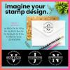 imageExcelMark Custom Address Stamp SelfInking Monogram Address Stamp Personalized