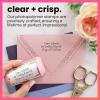 imageExcelMark Custom Return Address Stamp  Personalize with Your Address and Pick from 10 Stylish Mount Patterns Foliage EdgeCustom
