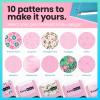 imageExcelMark Custom Return Address Stamp  Personalize with Your Address and Pick from 10 Stylish Mount Patterns Foliage EdgeEveryday Elegance