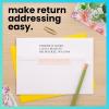 imageExcelMark Custom Return Address Stamp  Personalize with Your Address and Pick from 10 Stylish Mount Patterns Foliage EdgeEveryday Elegance