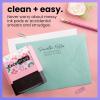 imageExcelMark Custom Return Address Stamp  Personalize with Your Address and Pick from 10 Stylish Mount Patterns Foliage EdgeSanta Catalina