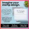imageExcelMark Custom Return Address Stamp  Self Inking Rubber Stamp  3 Sizes and 8 Designs to Choose fromDesign 1
