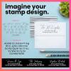imageExcelMark Custom Return Address Stamp  Self Inking Rubber Stamp  3 Sizes and 8 Designs to Choose fromDesign 2