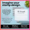 imageExcelMark Custom Return Address Stamp  Self Inking Rubber Stamp  3 Sizes and 8 Designs to Choose fromDesign 7