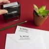 imageExcelMark Custom Return Address Stamp  Self Inking Rubber Stamp  Picket FenceBackyard