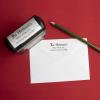 imageExcelMark Custom Return Address Stamp  Self Inking Rubber Stamp  Picket FenceBlackboard