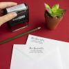 imageExcelMark Custom Return Address Stamp  Self Inking Rubber Stamp  Picket FenceElegance