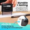 imageExcelMark Custom Rubber Stamp  Clean ampamp Easy Stamping  Personalized SelfInking Stamp SmallExtra Large