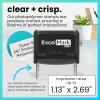 imageExcelMark Custom Rubber Stamp  Clean ampamp Easy Stamping  Personalized SelfInking Stamp SmallExtra Large