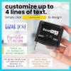 imageExcelMark Custom Rubber Stamp  Clean ampamp Easy Stamping  Personalized SelfInking Stamp SmallMedium