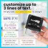 imageExcelMark Custom Rubber Stamp  Clean ampamp Easy Stamping  Personalized SelfInking Stamp SmallSmall