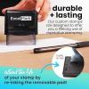 imageExcelMark Custom Rubber Stamp  Clean ampamp Easy Stamping  Personalized SelfInking Stamp SmallSmall