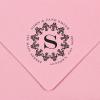 imageExcelMark Custom Self Inking Address Stamp with Monogram  Style 195Style 190