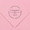 imageExcelMark Custom Self Inking Address Stamp with Monogram  Style 195Style 218