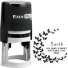imageExcelMark Custom Self Inking Address Stamp with Monogram  Style 195Style 229