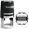 imageExcelMark Custom Self Inking Address Stamp with Monogram  Style 195Style 236