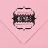 imageExcelMark Custom Self Inking Address Stamp with Monogram  Style 195Style 236