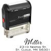imageExcelMark Custom SelfInking Return Address Stamp  Design 3  A2359