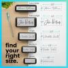 imageExcelMark Custom Signature Stamp  Self Inking  SmallExtra Large