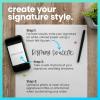 imageExcelMark Custom Signature Stamp  Self Inking  SmallExtra Large