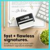 imageExcelMark Custom Signature Stamp  Self Inking  SmallExtra Wide