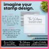 imageExcelMark Custom Stamp  Clear ampamp Crisp Impressions  Personalized SelfInking Rubber Stamp  Use for Address Stamp and More Address