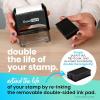 imageExcelMark Custom Stamp  Clear ampamp Crisp Impressions  Personalized SelfInking Rubber Stamp  Use for Address Stamp and More LargeExtra Large