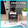 imageExcelMark Custom Stamp  Clear ampamp Crisp Impressions  Personalized SelfInking Rubber Stamp  Use for Address Stamp and More LargeLarge