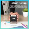 imageExcelMark Custom Stamp  Clear ampamp Crisp Impressions  Personalized SelfInking Rubber Stamp  Use for Address Stamp and More LargeSmall